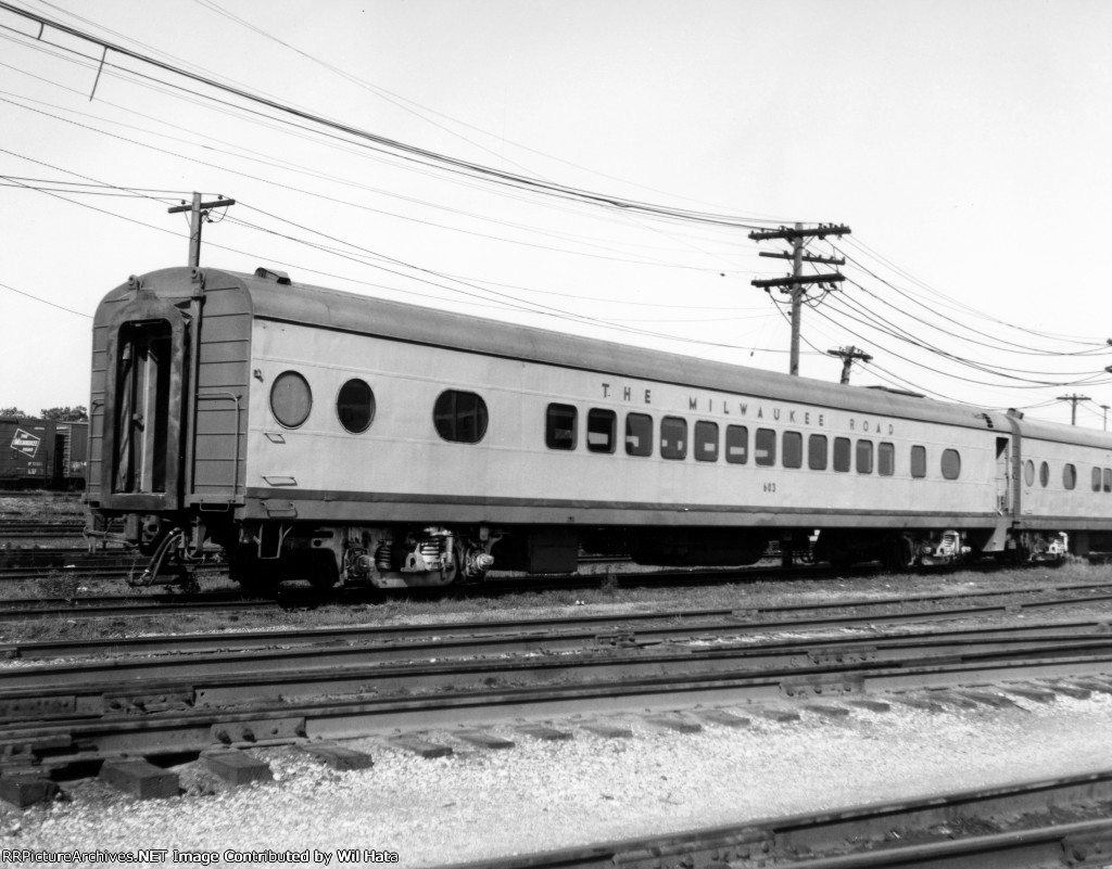 Milwaukee Road Coach 603